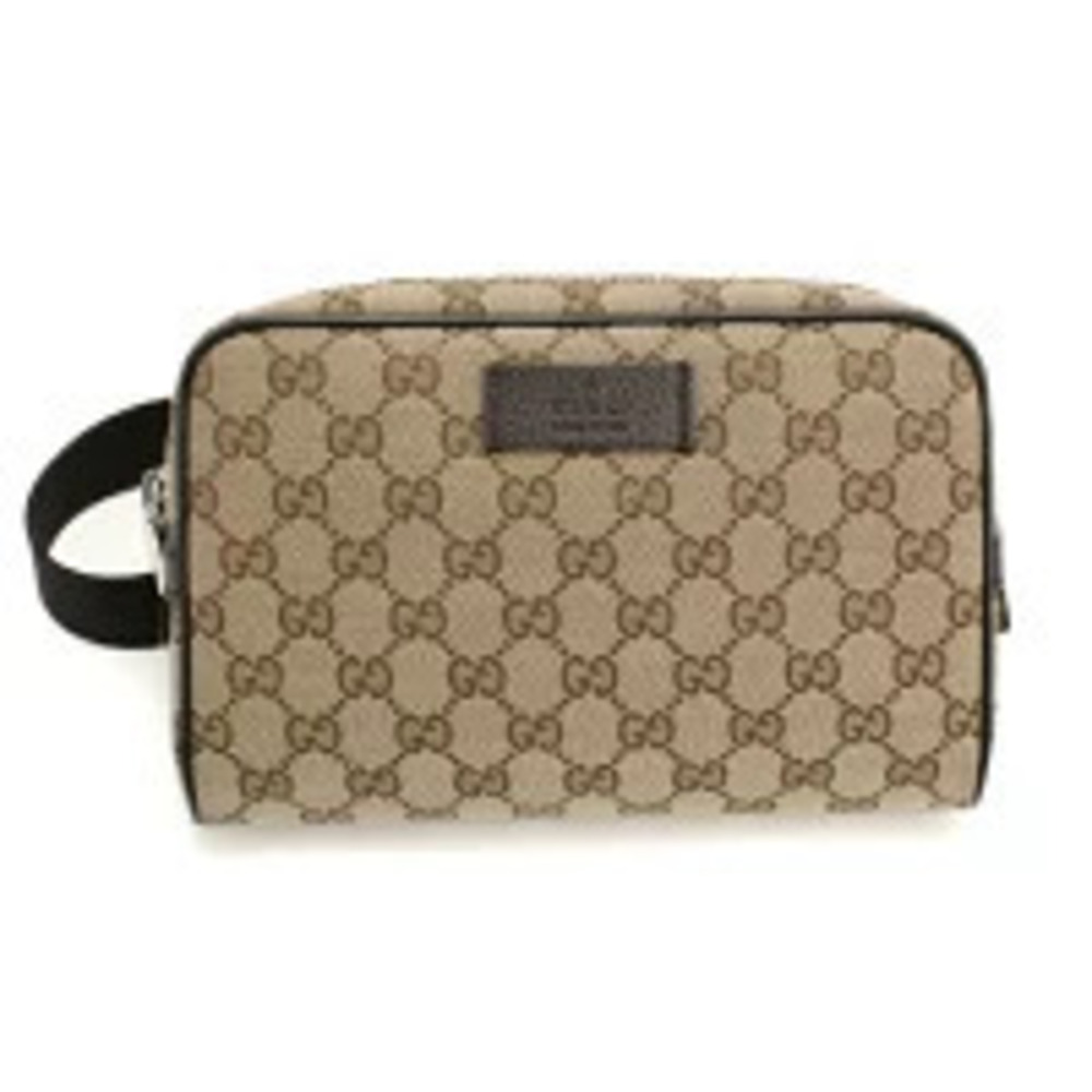 Gucci Body Crossbody Waist Bag GG Canvas Brown